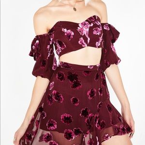 For Love & Lemons Sophie Crop